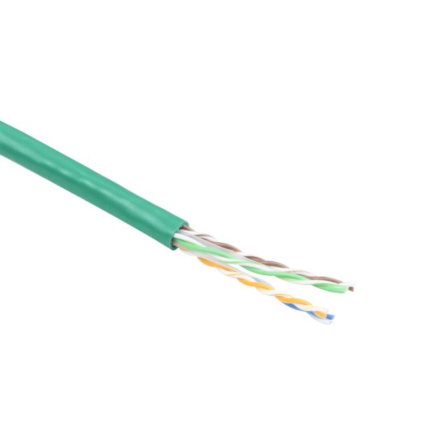 ACT CAT6A U/UTP PVC patch 305 m green