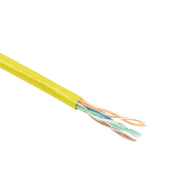 ACT CAT5E U/UTP stranded patch yellow100 m