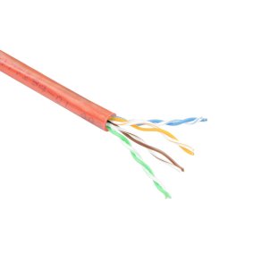 ACT CAT6 U/UTP stranded patch red 100 m
