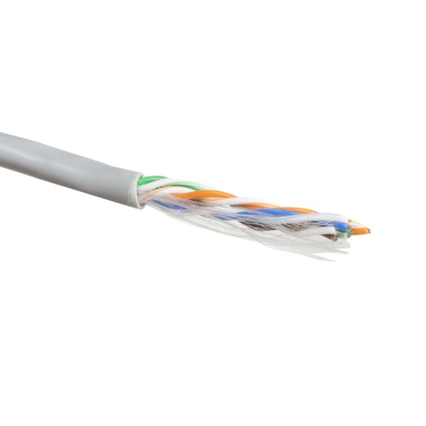 ACT CAT5E U/UTP PVC solid grey 100 m