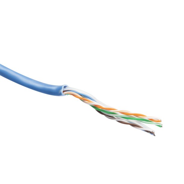 ACT CAT5E U/UTP PVC solid blue 305 m