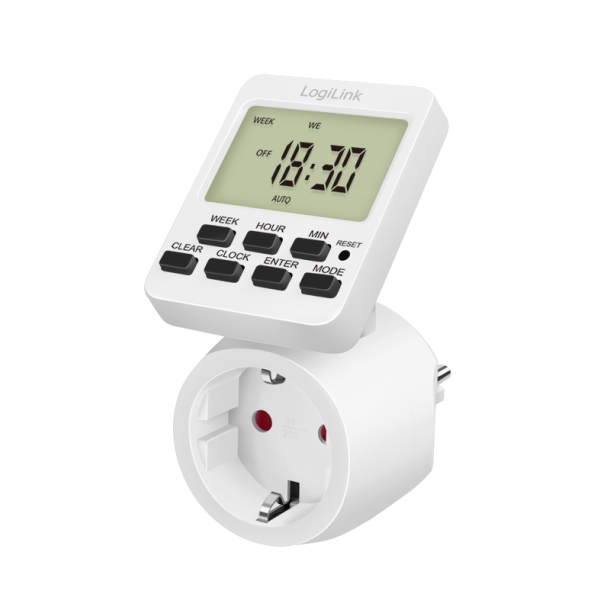 Digital timer with rotatable display