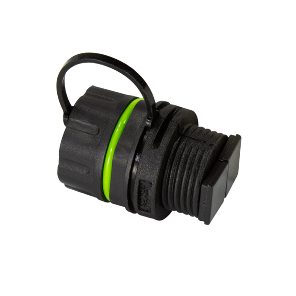 Waterproof fiber optic Duplex SC connector with dust cap