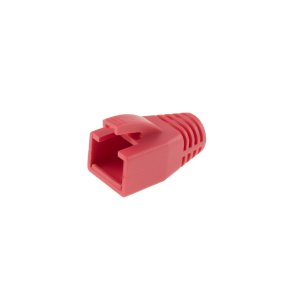 ACT RJ45 red boot for 7.0 mm cable