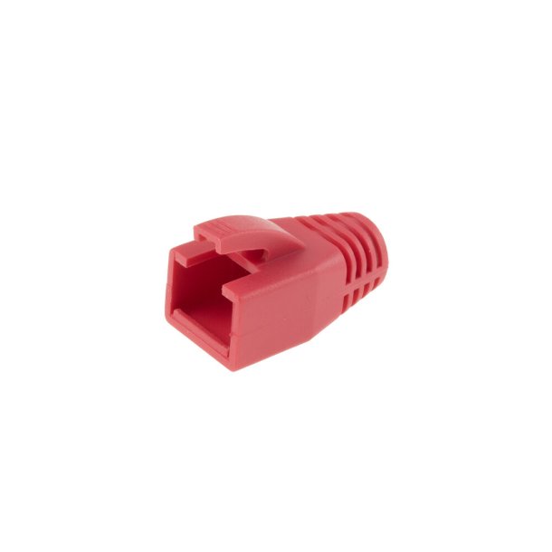 ACT RJ45 red boot for 7.0 mm cable