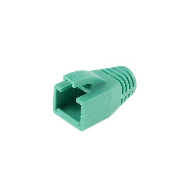 ACT RJ45 green boot for 7.0 mm cable