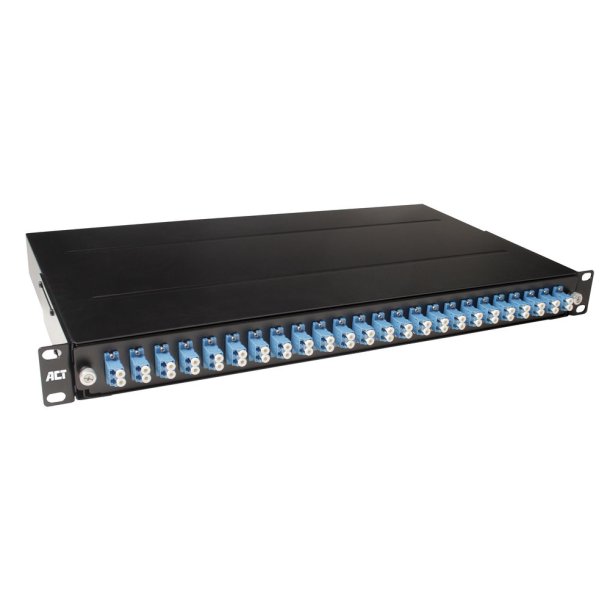 ACT Fiber panel  24 x duplex LC singlemode OS2