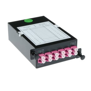 ACT Fanout cassette 12 fibers MTP®-MPO Low Loss OM4