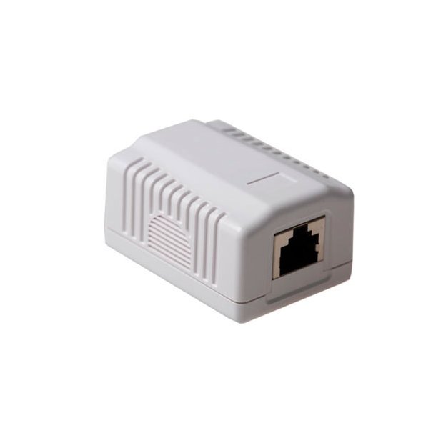 ACT Surface mounted box shielded 1 ports CAT5E