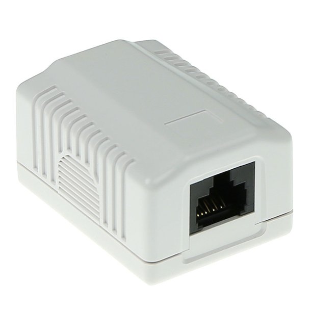 ACT Surface mounted box unshielded 1 ports CAT6