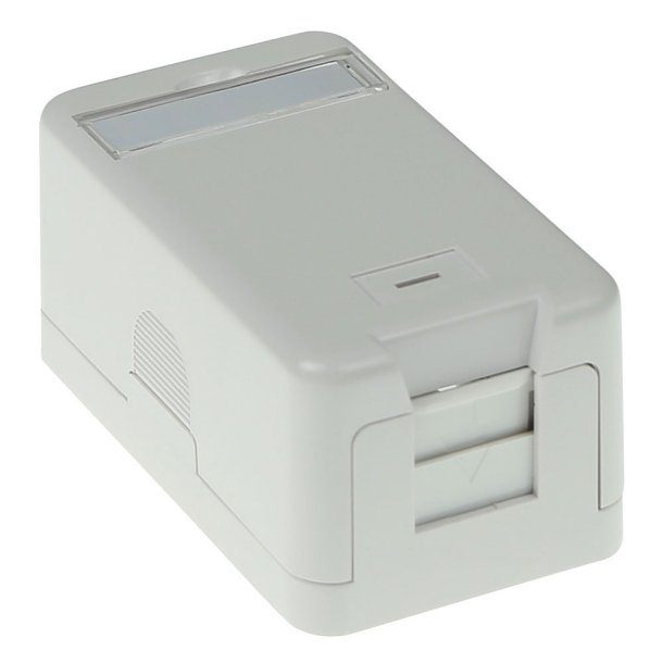 ACT Keystone surface mounted box 1 port