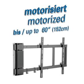 MyWall Motoriseret svingarm til skrme op til 60