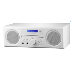 Scansonic DAB radio med bluetooth og CD - Hvid
