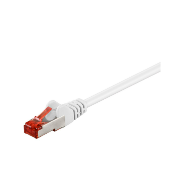 Goobay CAT 6 Patch Cable S/FTP (PiMF), white - 50 m