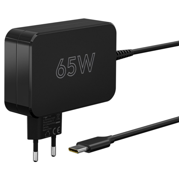 Goobay USB-C? Charger for Laptops (65 W) Black