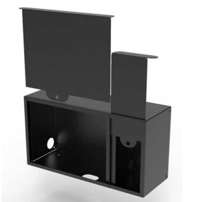 DIMASA Cabinet for AV storage installed on floor base (STANDARD range)