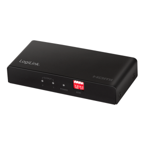 HDMI splitter 1x2-Port, 4K/60 Hz, HDCP, EDID, HDR, CEC, downscaler