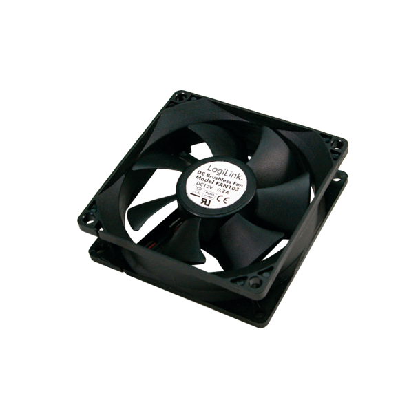 PC case cooler 120 x 120 x 25 mm, black