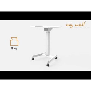 Mywall mobilt bord til laptop og andet - med tilt og hjul