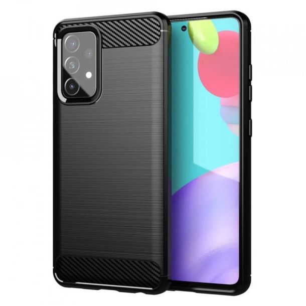 CARBON Case for SAMSUNG Galaxy A52 5G / A52 LTE ( 4G ) / A52S black