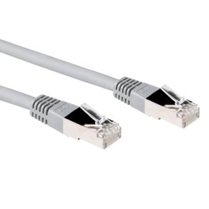 ACT Grey 2 meter LSZH U/UTP CAT5E patch cable with RJ45 connectors