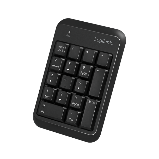 Wireless keypad, Bluetooth V5.1, black