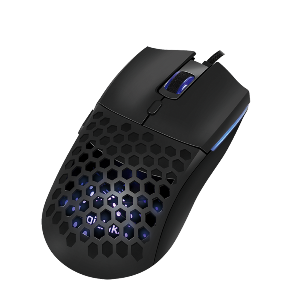 USB gaming mouse, 800/1600/3200/6400 dpi, black