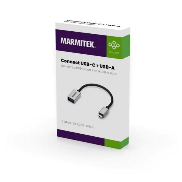 Marmitek USB-C to USB A 3.0 adapter