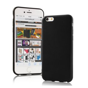 Sort bagcover til iPhone 14