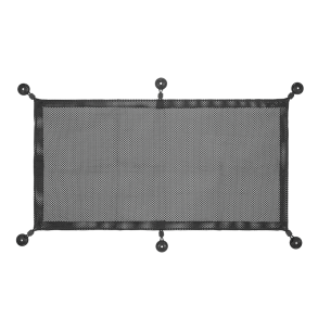 LogiLink Cable management net, 69x34cm, polyester, black