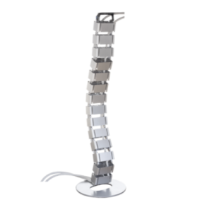 Flexible cable channel for desktops, 800 x 68 mm (18 joints)