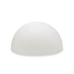 Halv kugle flerfarvet LED-lampe 35x35x17,5 cm