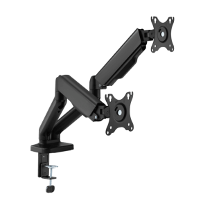 SBox bordbeslag med gasarm til 2 skrme. Op til VESA 100 x 100 / 32