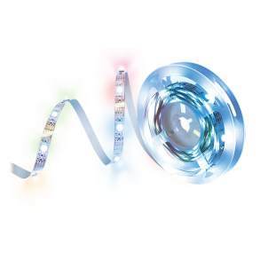 RGB-LED-tape with remote control, self-adhesive, 3 m