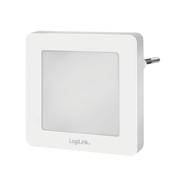 LED night light with twilight sensor, square, 3014 LED x4