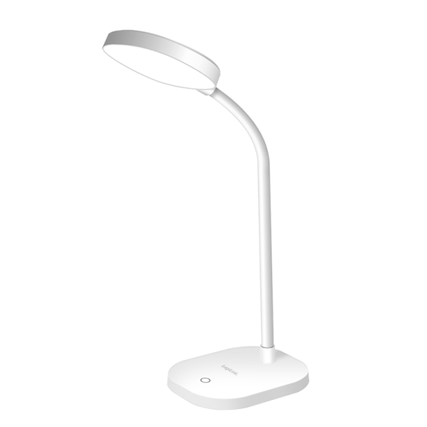 LogiLink LED desk lamp, 5000 K, 240 lm, 360°, flexible neck, touch control