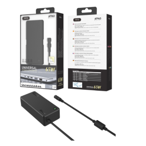 MTK Strmforsyning 65W med 11 tips (3,25 Amp)