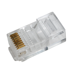Modular Plug for flat cables, RJ45 8P8C - 100 STK