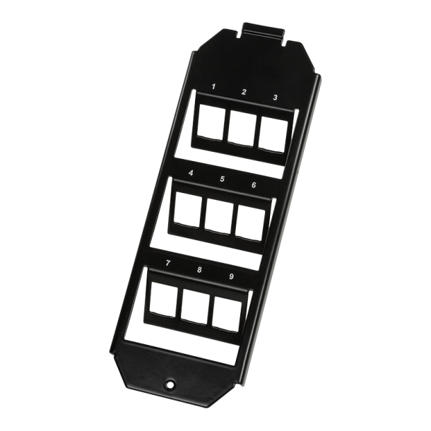 Floor box insert for 3 x 3 keystone modules (210 mm system)