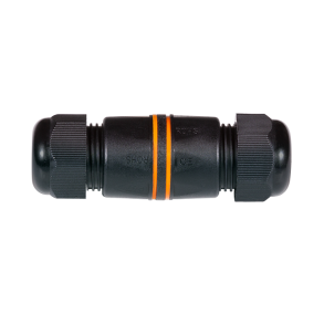 LogiLink Cat.6 outdoor inline coupler, IP67 waterproof, short type