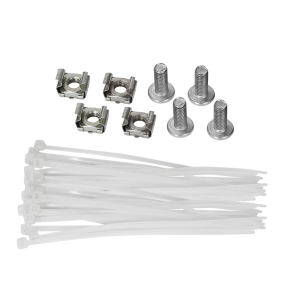 Mounting bracket for 24 Cat.6A cable connnectors MP0041