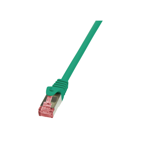 Patch Cable Cat.6 S/FTP green  2,00m, PrimeLine