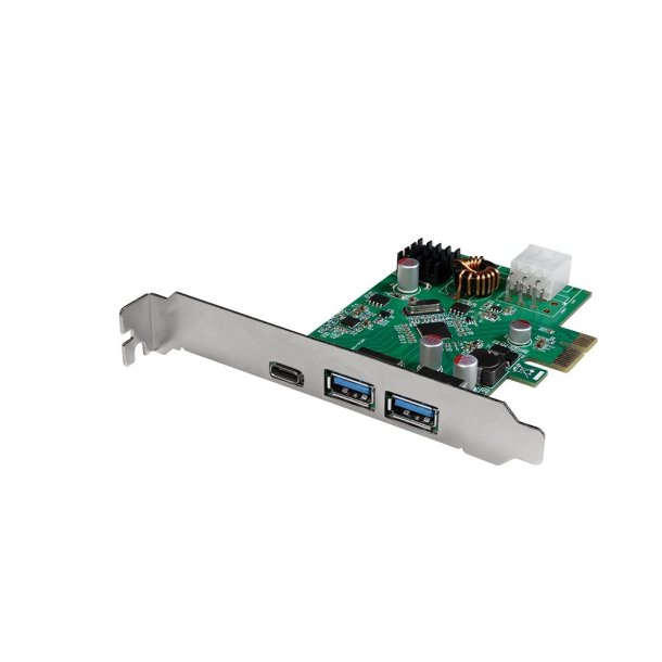 PCI Express Card, USB 3.2 x1 1x USB-C & 2x USB 3.0