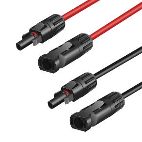 Solar extension cable set, MC4/M to MC4/F, 6 mm², CU, 7.5 m