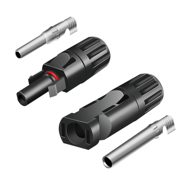 Solar connector set, MC4 M/F, for 2.5, 4 & 6 mm² solar cables