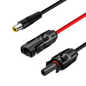 Solar adapter cable, DC7909/M to 2x MC4/MF, CU, black/red, 1.8 m
