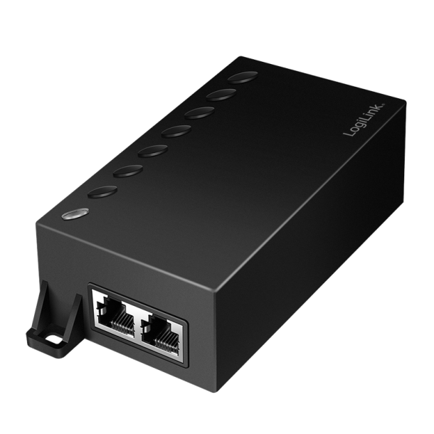 LogiLink Gigabit PoE++ Injector, 60W, compliant with IEEE802.3af/at/bt