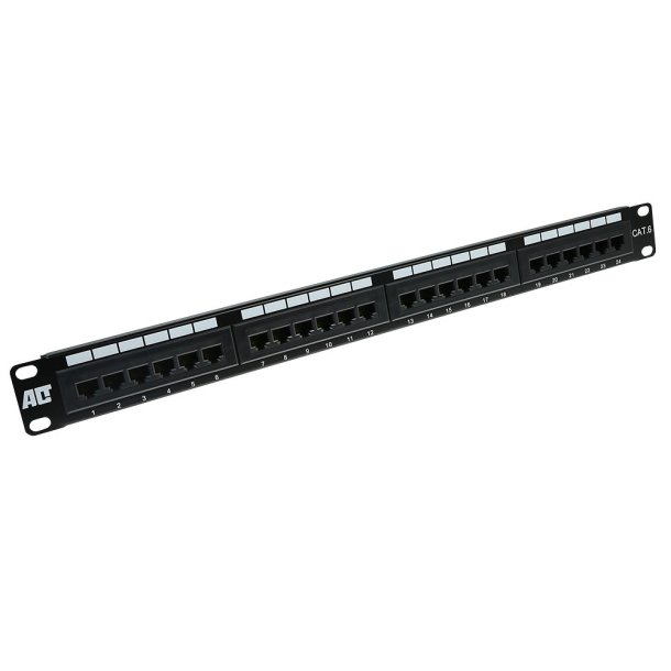 ACT Patchpanel CAT6 unshielded 24 ports