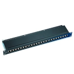 ACT Patchpanel CAT6 shielded 24 ports with cover