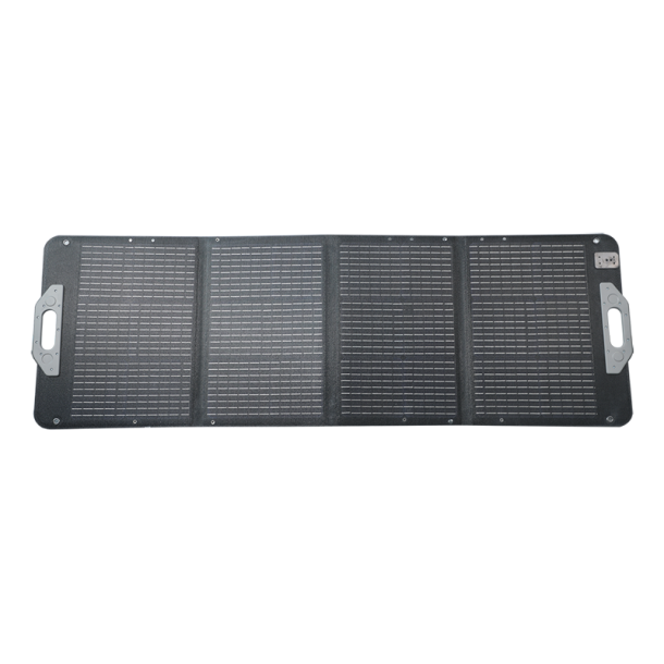 Foldable-stand alone-solar panel, 128,5x60x0,2 cm, 100 W, IP67, black